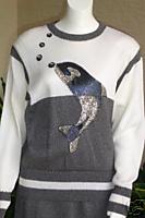 Sequin Porpoise Sweater