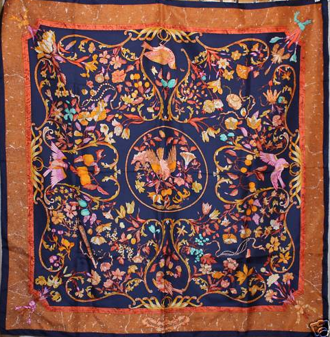 Hermes Scarf PIERRES D’ORIENT ET D’OCCIDENT-New Cond. | Sentimental Value